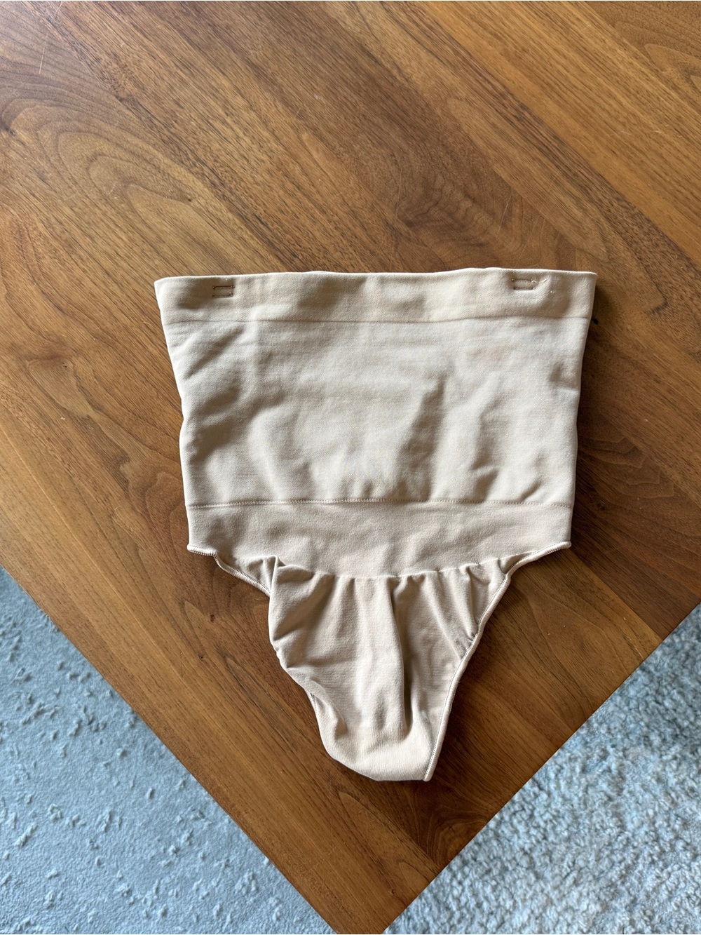 SKIMS Women’s Seamless Sculpt High Waist Thong Color Sand Size L